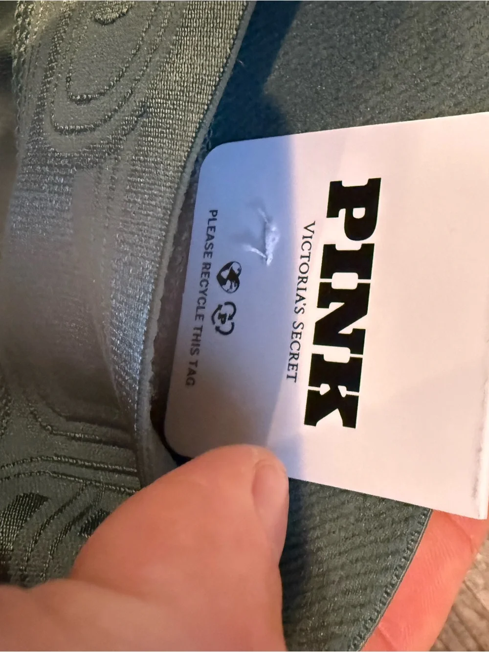 PINK Victoria's Secret Olive Green Active Leggings